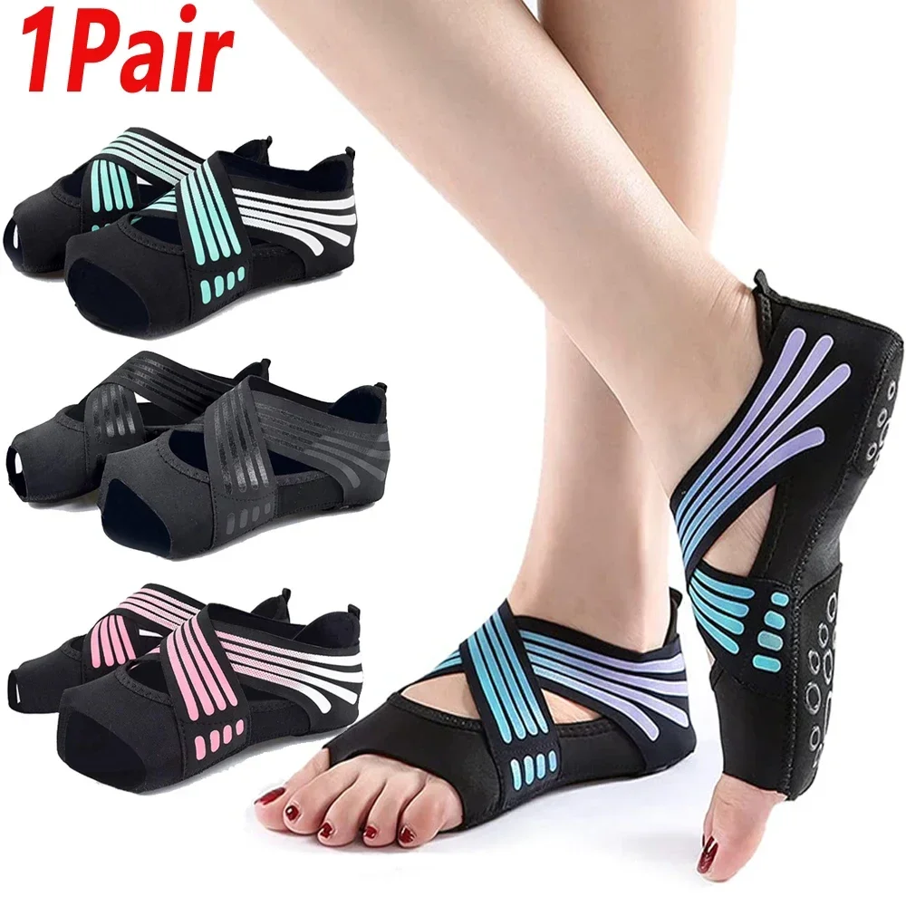 Grip Sock Yoga - 1Pair Professional Non-slip Gym Yoga Shoes