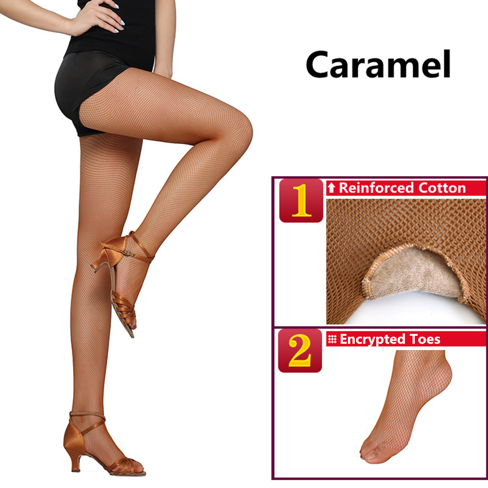 Professional Latin Dance Fishn - Fishnet Stocking Women recension och pris