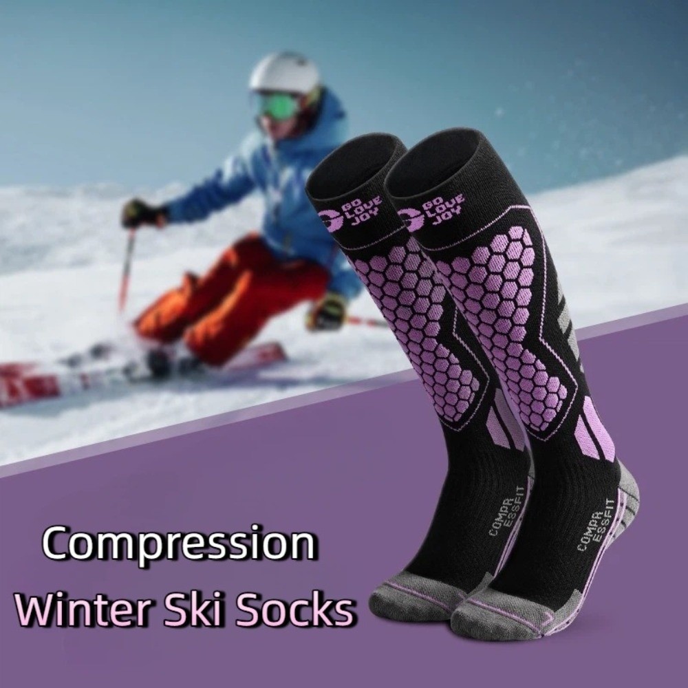 2pairs Thickened Ski Socks Bre - Thermal Sock Winter recension och pris