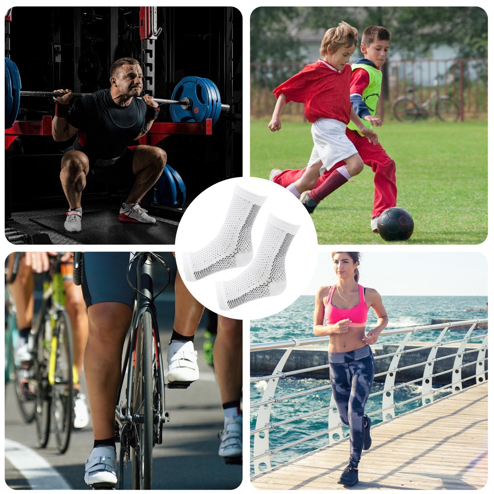 Compression Sleeve Plantar Fas - Ankle Brace Sock recension och pris