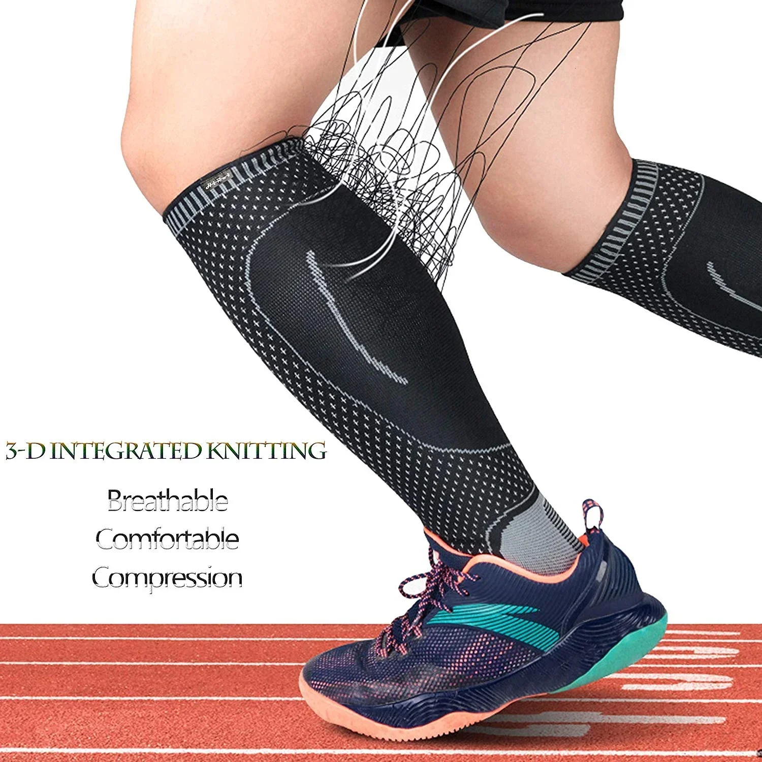 1 Pair Ankle Calf Compression  - Ankle Brace Sock recension och pris