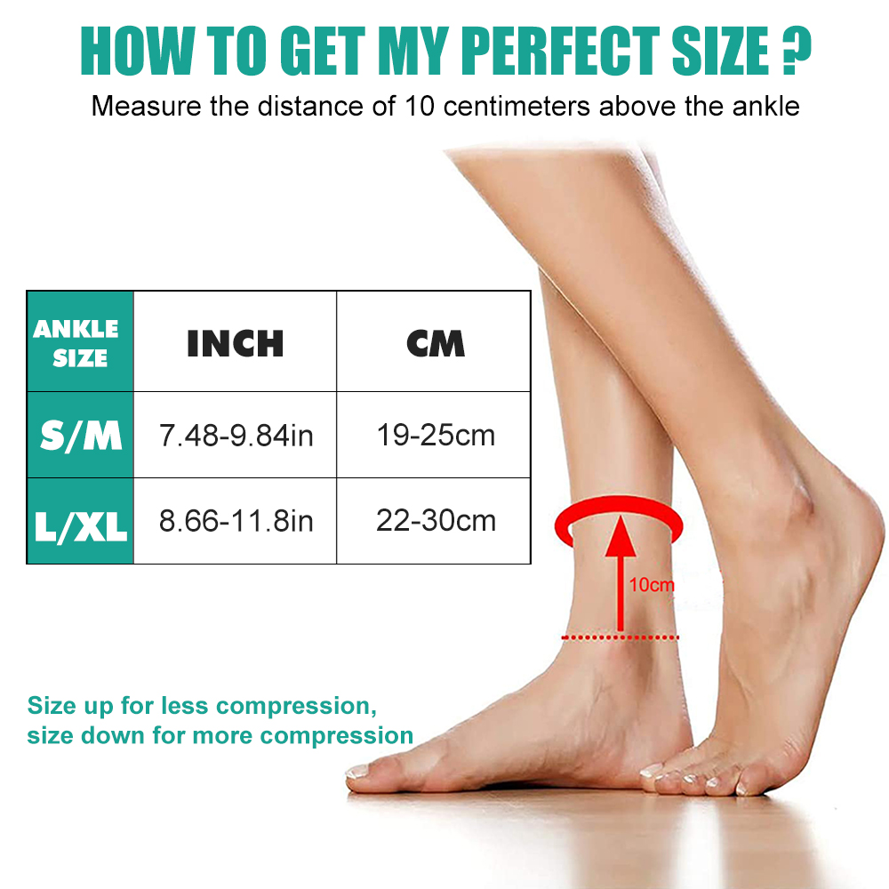 1Pair Ankle Brace Compression  - Ankle Brace Sock recension och pris